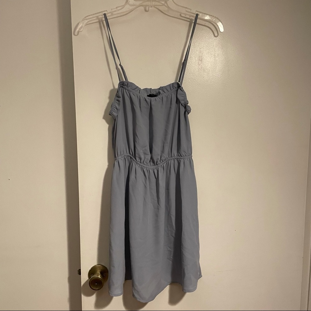 Forever 21 baby blue summer dress